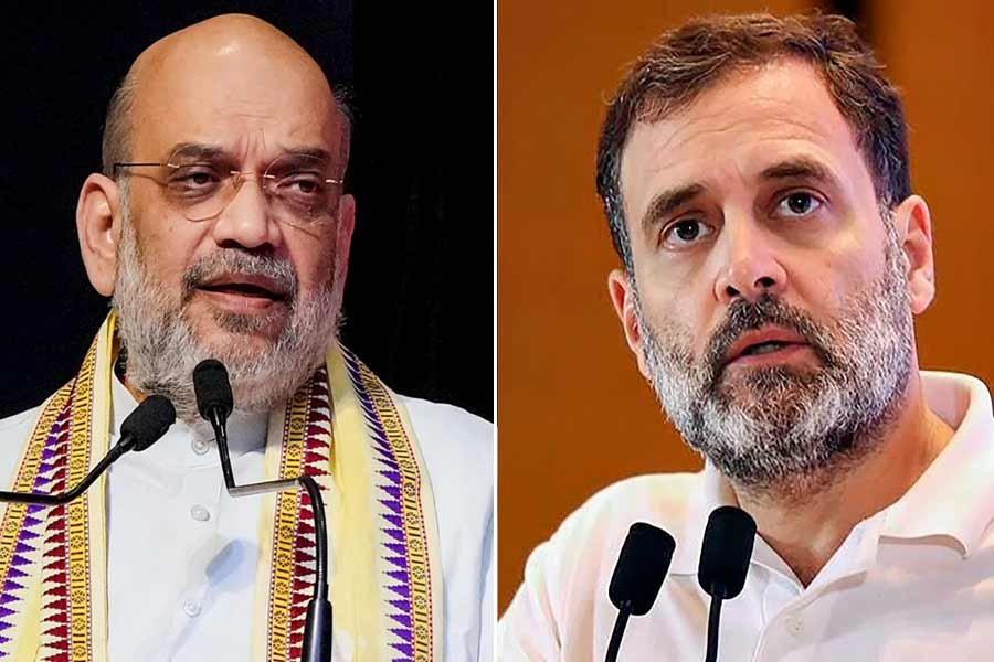 Congress has made its intentions clear... Amit Shah asked Rahul Gandhi 10 questions on the deal with National Conference